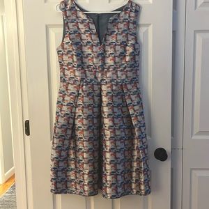 NWT Armani structured dress with pleats